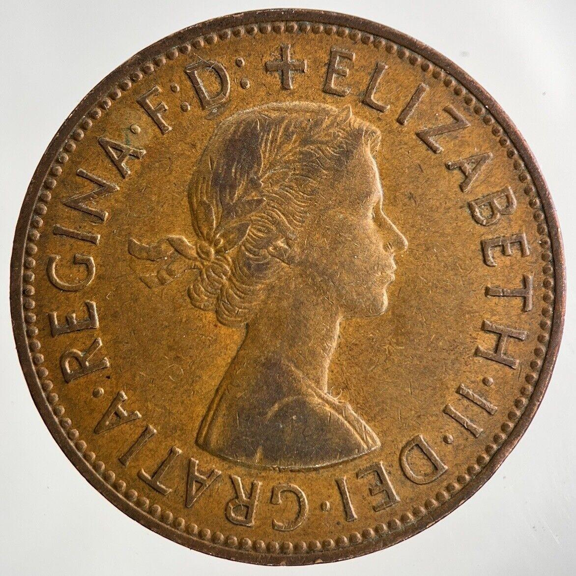 1964 Elizabeth II 2nd One Penny Coin | Fine Collectable Grade