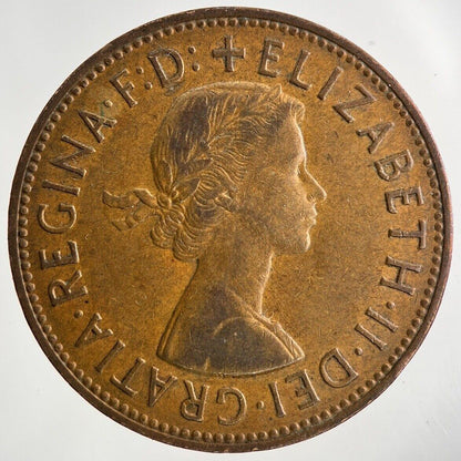 1964 Elizabeth II 2nd One Penny Coin | Fine Collectable Grade