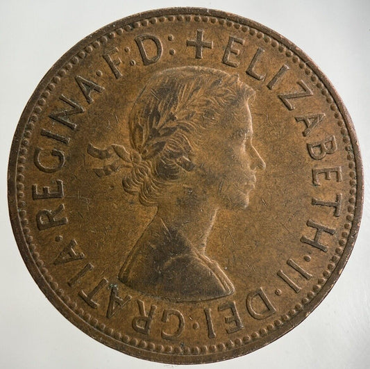 1964 Elizabeth II 2nd One Penny Coin | Fine Collectable Grade