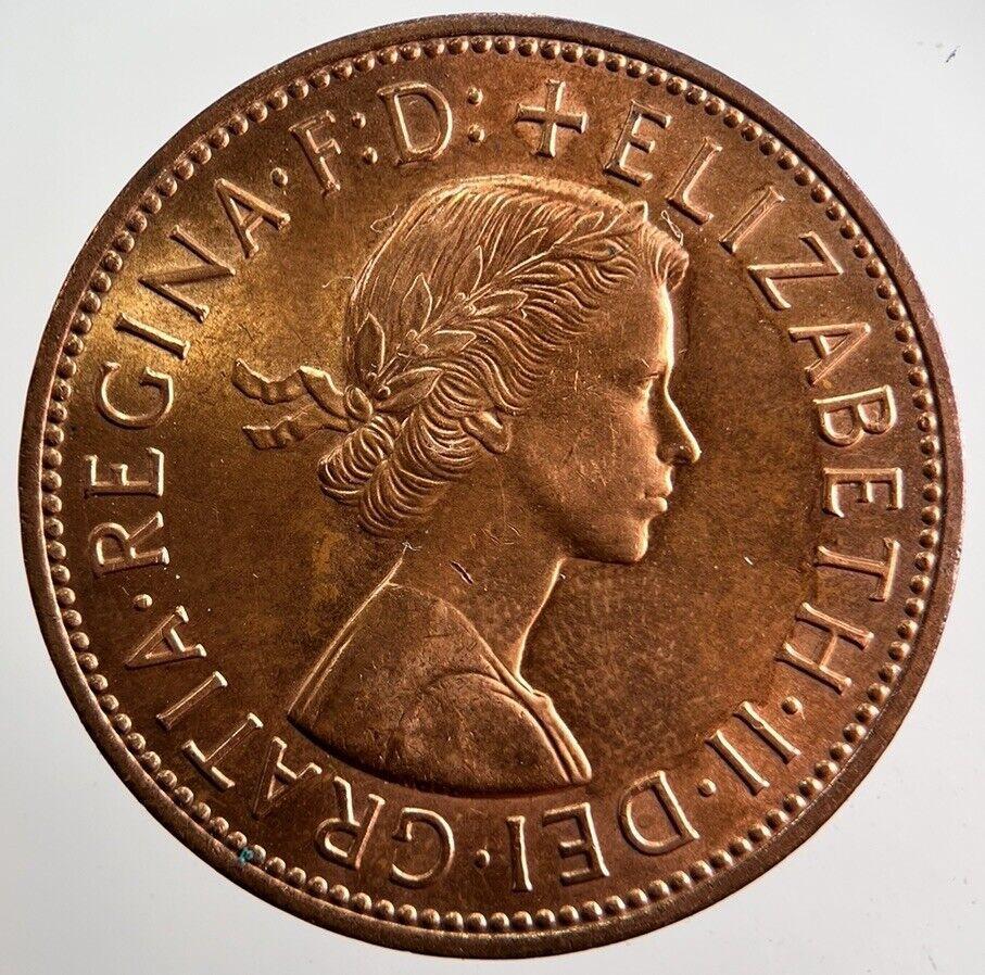 1964 Elizabeth II 2nd One Penny Coin | Very High Grade