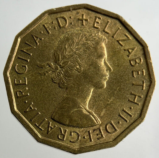 1964 Elizabeth II 2nd Threepence Coin | Very High Grade