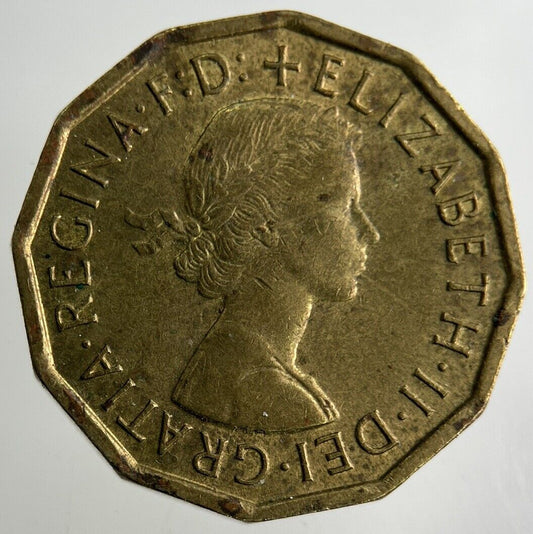 1964 Elizabeth II 2nd Threepence Coin | Very High Grade