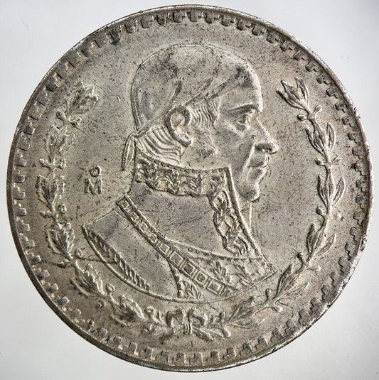 1964 Mexico Un 1 Peso Silver Coin | Fine Collectable Grade