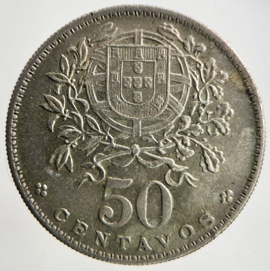 1964 Portugal 50 Centavos Coin | Very High Grade