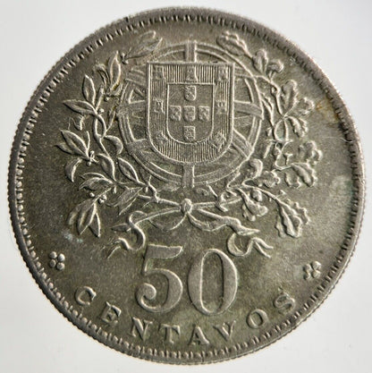 1964 Portugal 50 Centavos Coin | Very High Grade