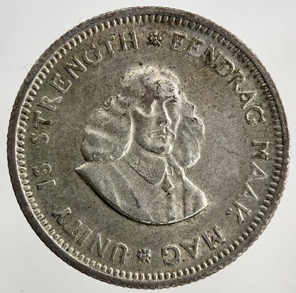 1964 South Africa 5c 5 Cent Silver Coin | Very High Grade