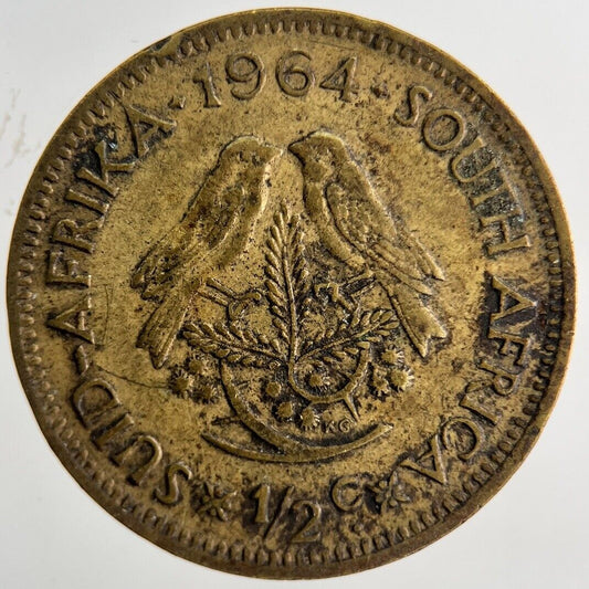 1964 South Africa Half-Penny Coin | Fine Collectable Grade