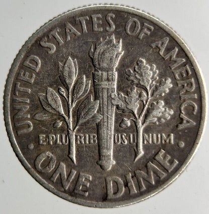 1964 US USA Roosevelt Dime Silver Coin | Fine Collectable Grade