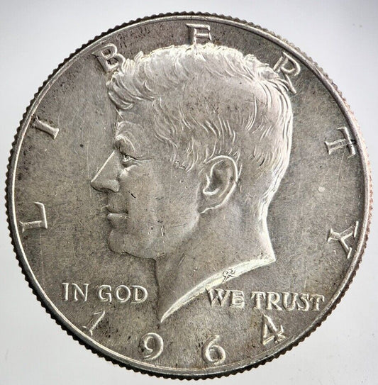 1964 US USA Quarter Dollar Silver Coin | Fine Collectable Grade