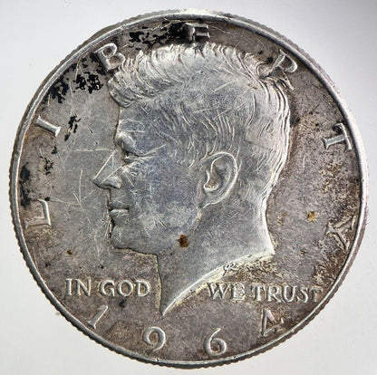 1964 US USA Kennedy Half Dollar Silver Coin | Fine Collectable Grade
