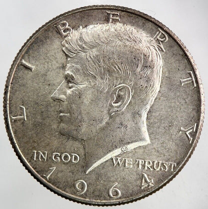 1964 US USA Kennedy Half Dollar Silver Coin | Very High Grade