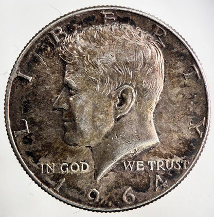 1964 US USA Kennedy Half Dollar Silver Coin | Very High Grade