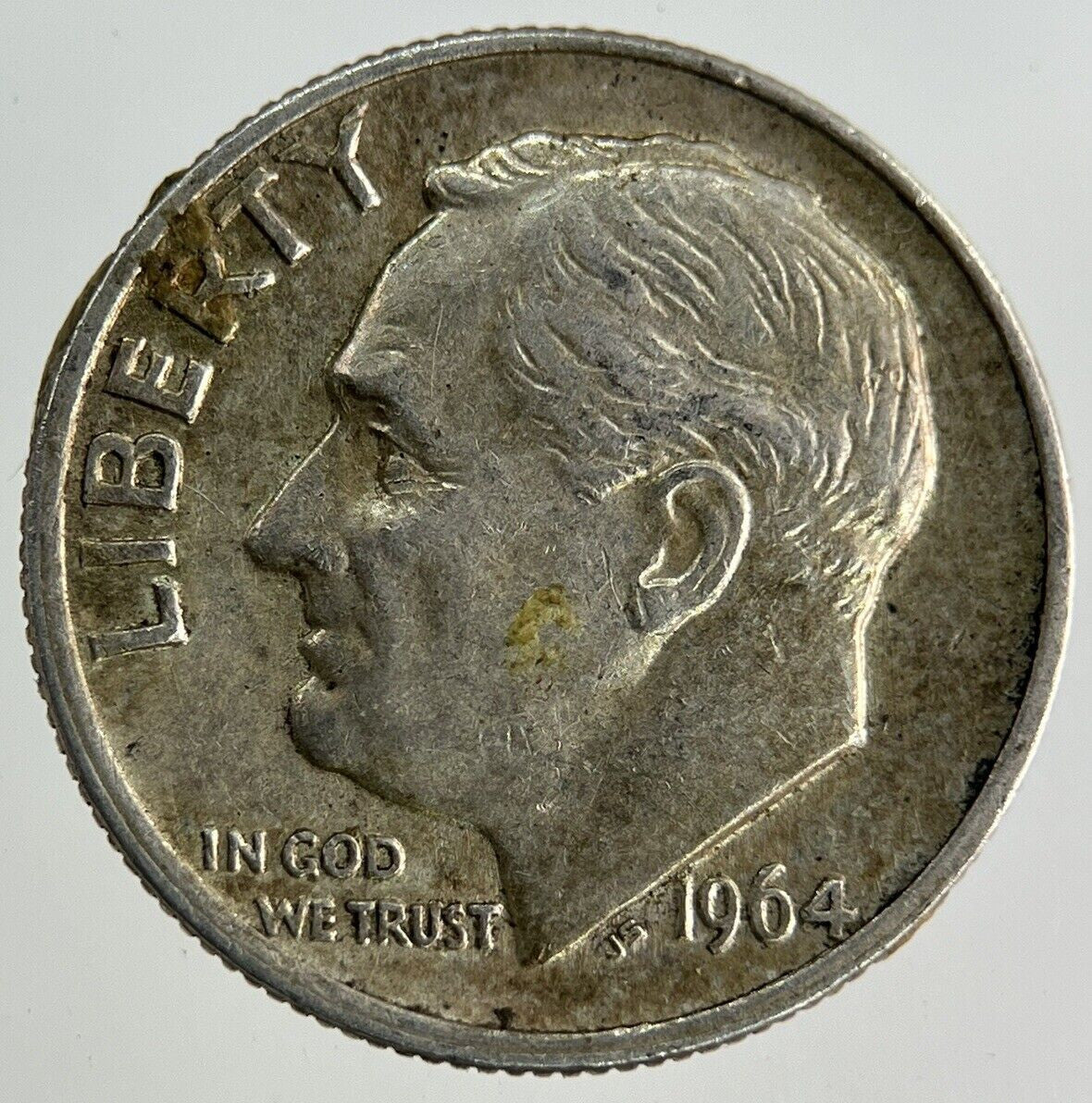 1964 US USA Roosevelt Dime Silver Coin | Very High Grade