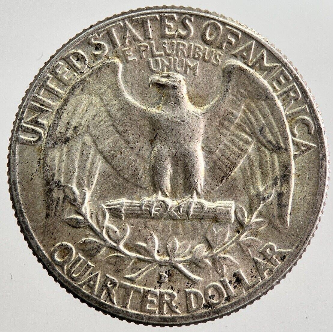 1964-D US USA Quarter Dollar Silver Coin | Very High Grade | a7937