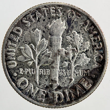 1964 US USA Roosevelt One Dime Silver Coin | Fine Collectable Grade