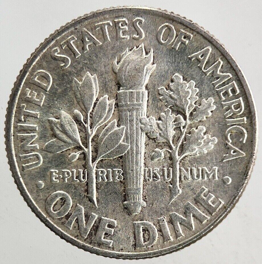 1964 US USA Roosevelt One Dime Silver Coin | Very High Grade