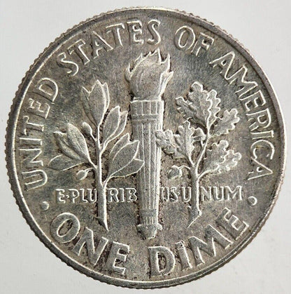 1964 US USA Roosevelt One Dime Silver Coin | Very High Grade