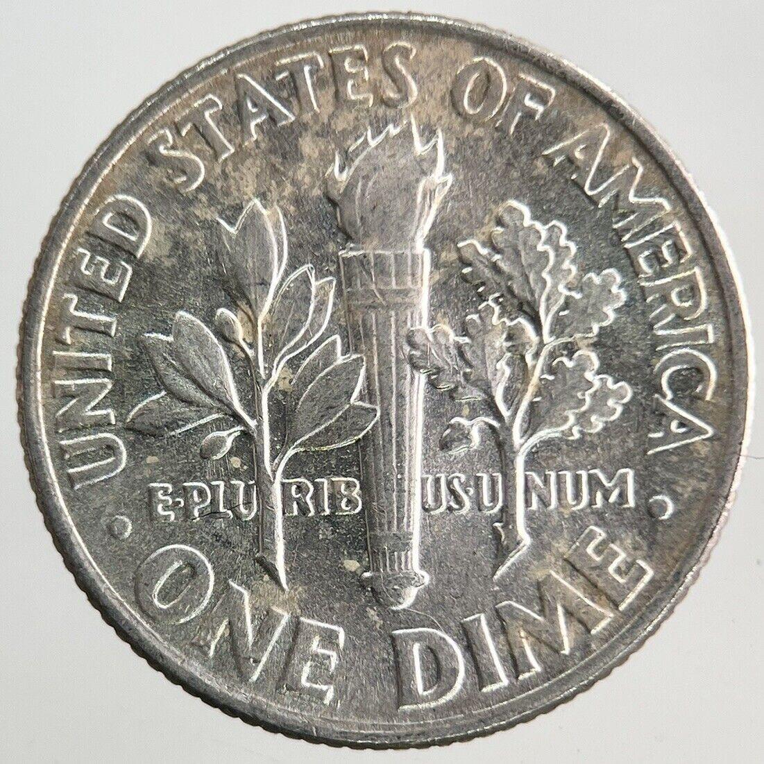1964 US USA Roosevelt One Dime Silver Coin | Very High Grade