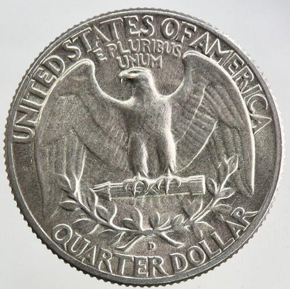1964-D US USA Quarter Dollar Silver Coin | Very High Grade