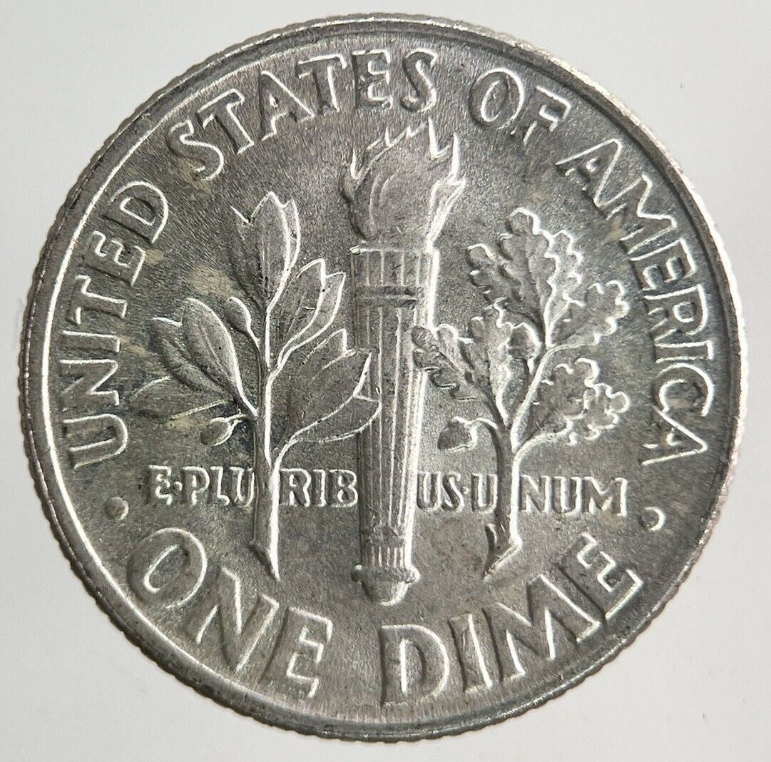 1964 US USA Roosevelt One Dime Silver Coin | Very High Grade