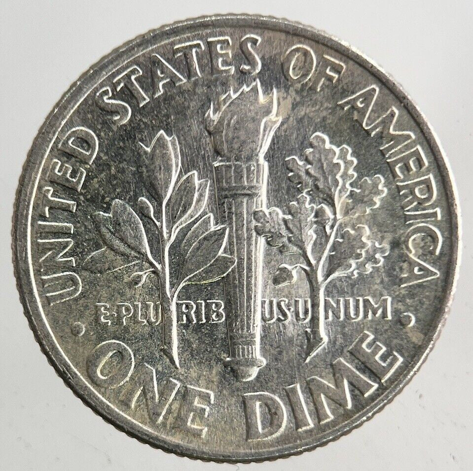 1964 US USA Roosevelt One Dime Silver Coin | Very High Grade