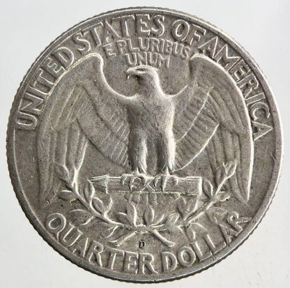 1964-D US USA Quarter Dollar Silver Coin | Fine Collectable Grade