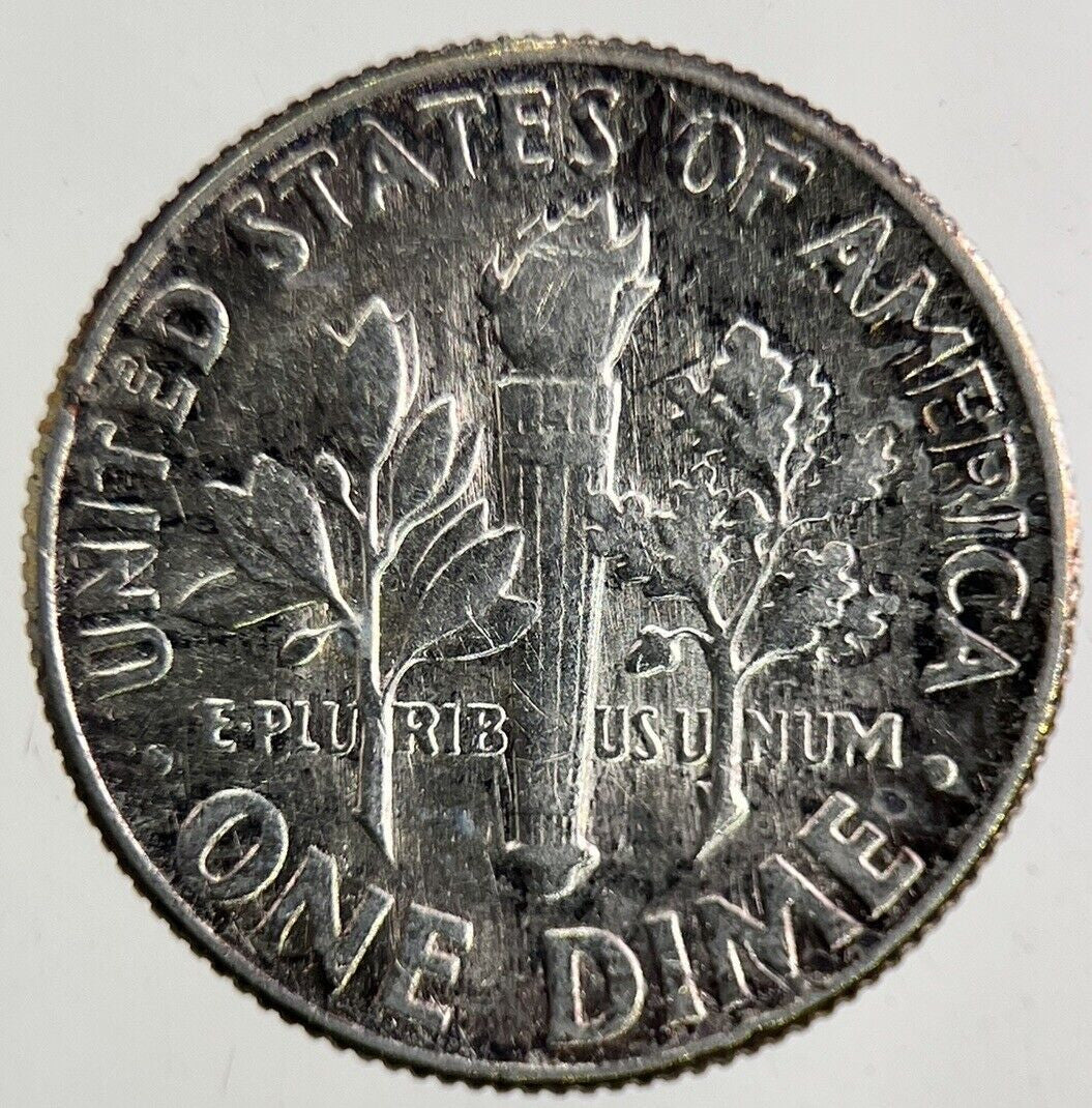 1964 US USA Roosevelt One Dime Silver Coin | Very High Grade