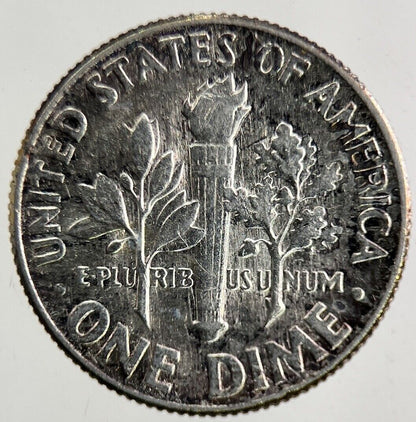 1964 US USA Roosevelt One Dime Silver Coin | Very High Grade