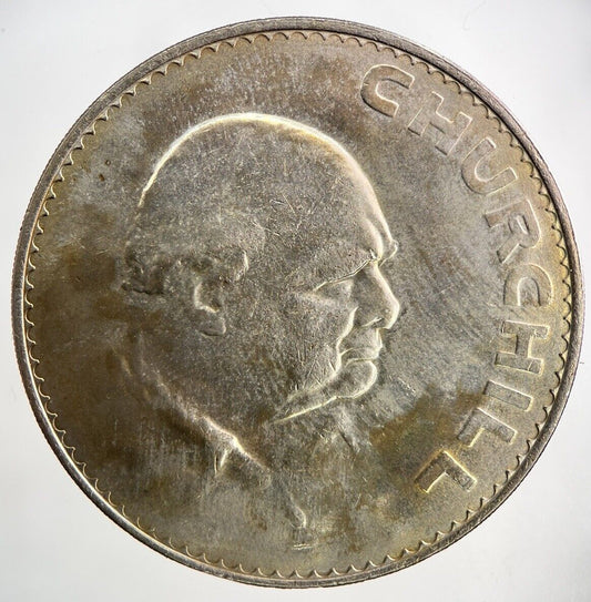 1965 Elizabeth II 2nd Churchill Crown Coin | Very High Grade
