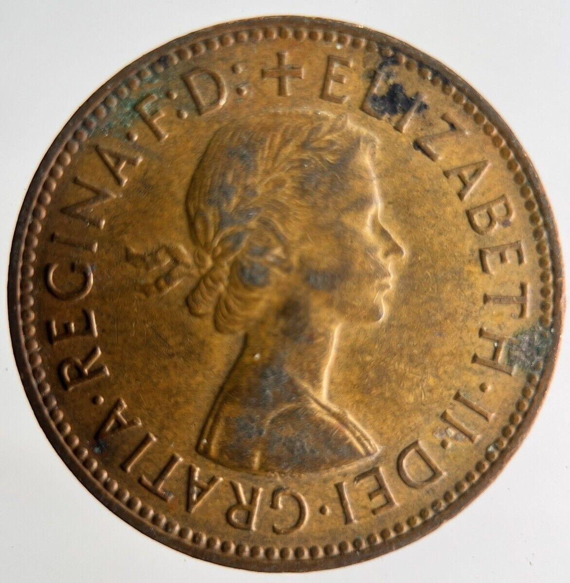 1965 Elizabeth II 2nd Half-Penny Coin | Fine Collectable Grade