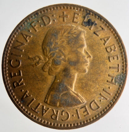 1965 Elizabeth II 2nd Half-Penny Coin | Fine Collectable Grade