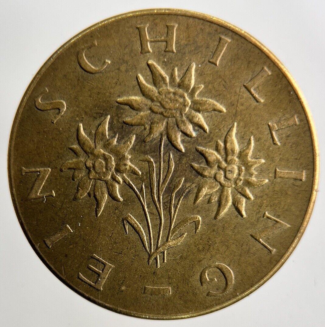 1965 Austria 1 Schilling Coin | Fine Collectable Grade