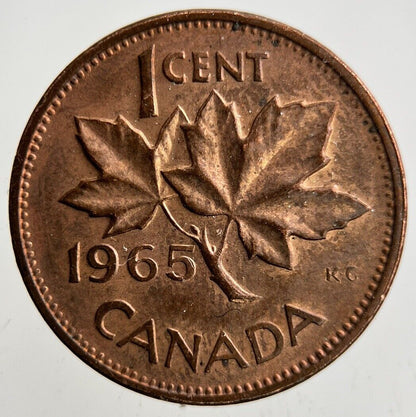 1965 Canada 1 Cent Coin | Fine Collectable Grade
