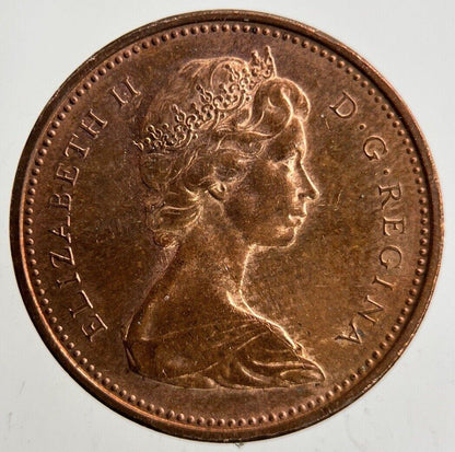 1965 Canada 1 Cent Coin | Fine Collectable Grade