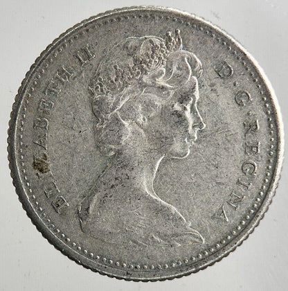 1965 Canada 10 Cents Silver Coin | Fine Collectable Grade