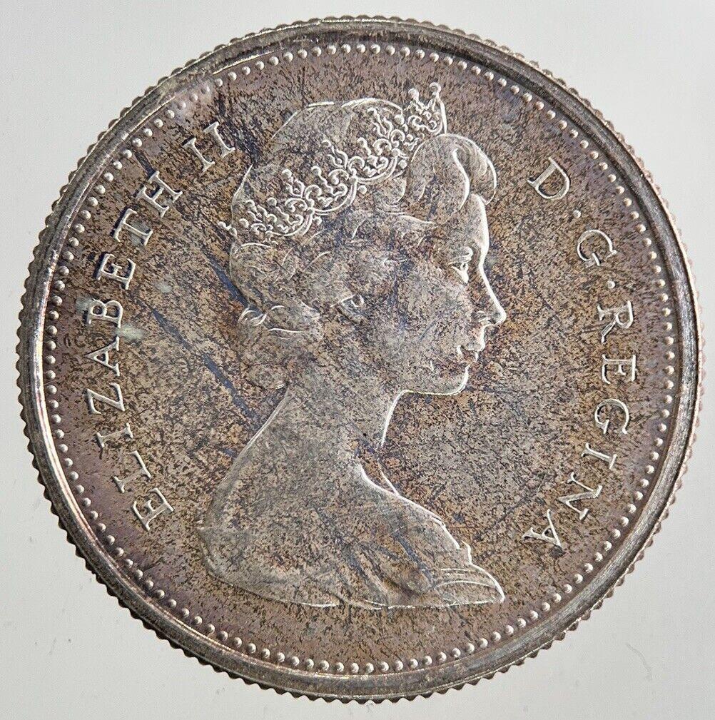 1965 Canada 25 Cents Proof Silver Coin | Very High Grade