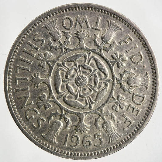 1965 Elizabeth II 2nd Florin Coin | Fine Collectable Grade