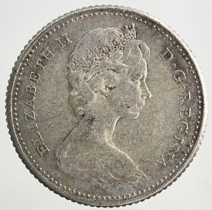 1965 Canada 10 Cents Silver Coin | Fine Collectable Grade