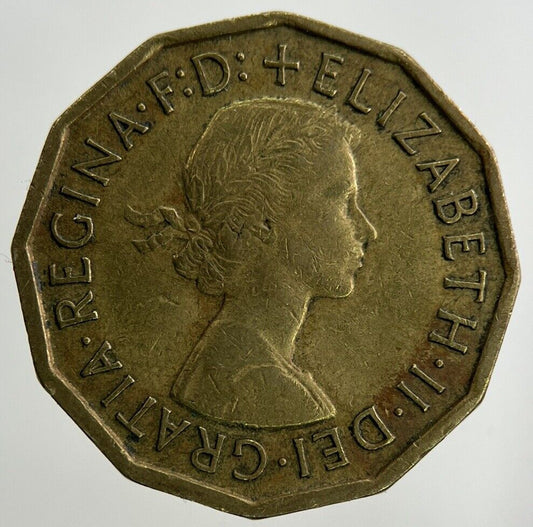 1965 Elizabeth II 2nd Brass Threepence Coin | Fine Collectable Grade