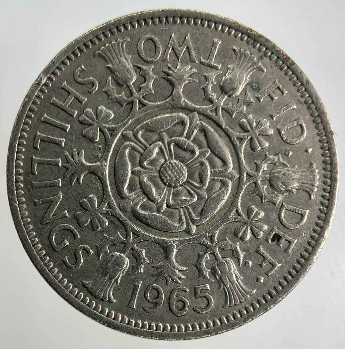 1965 Elizabeth II 2nd Florin Coin | Fine Collectable Grade