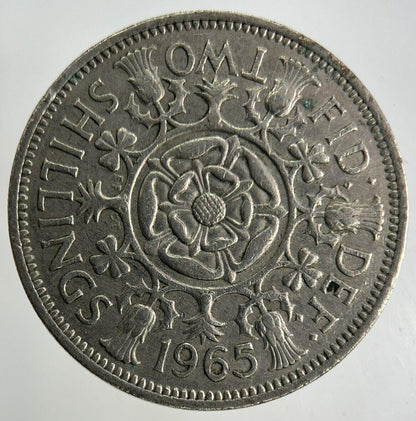 1965 Elizabeth II 2nd Florin Coin | Fine Collectable Grade