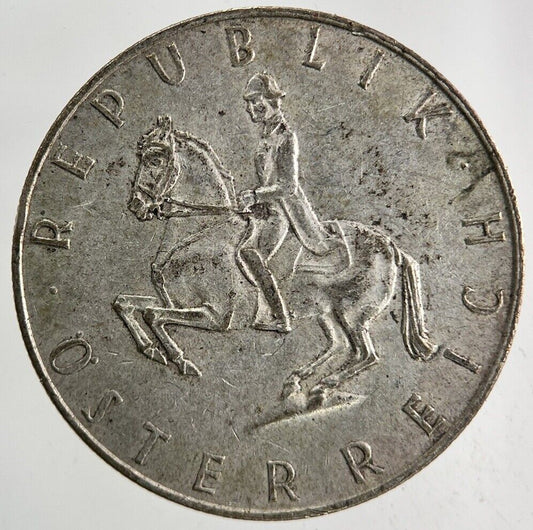 1965 Austria 5 Schilling Silver Coin | Fine Collectable Grade