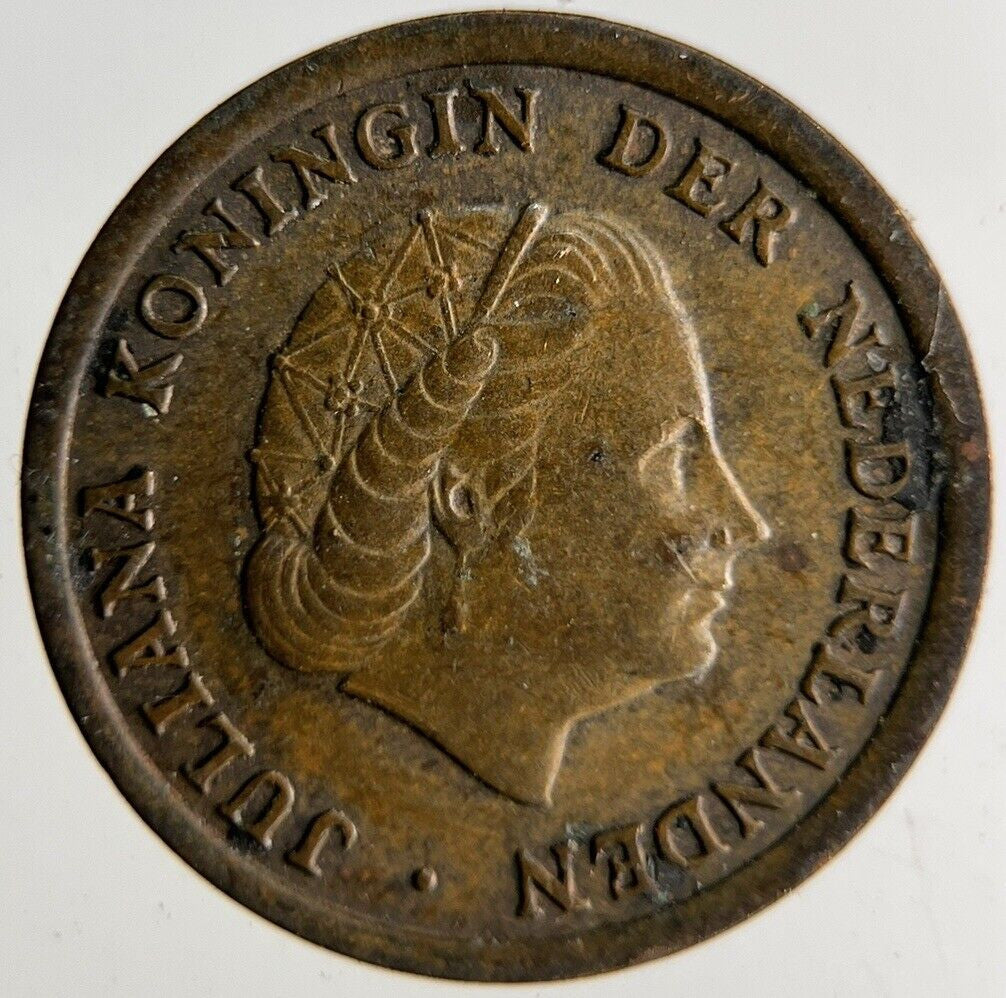 1965 Netherlands 1 Cent Coin | Fine Collectable Grade