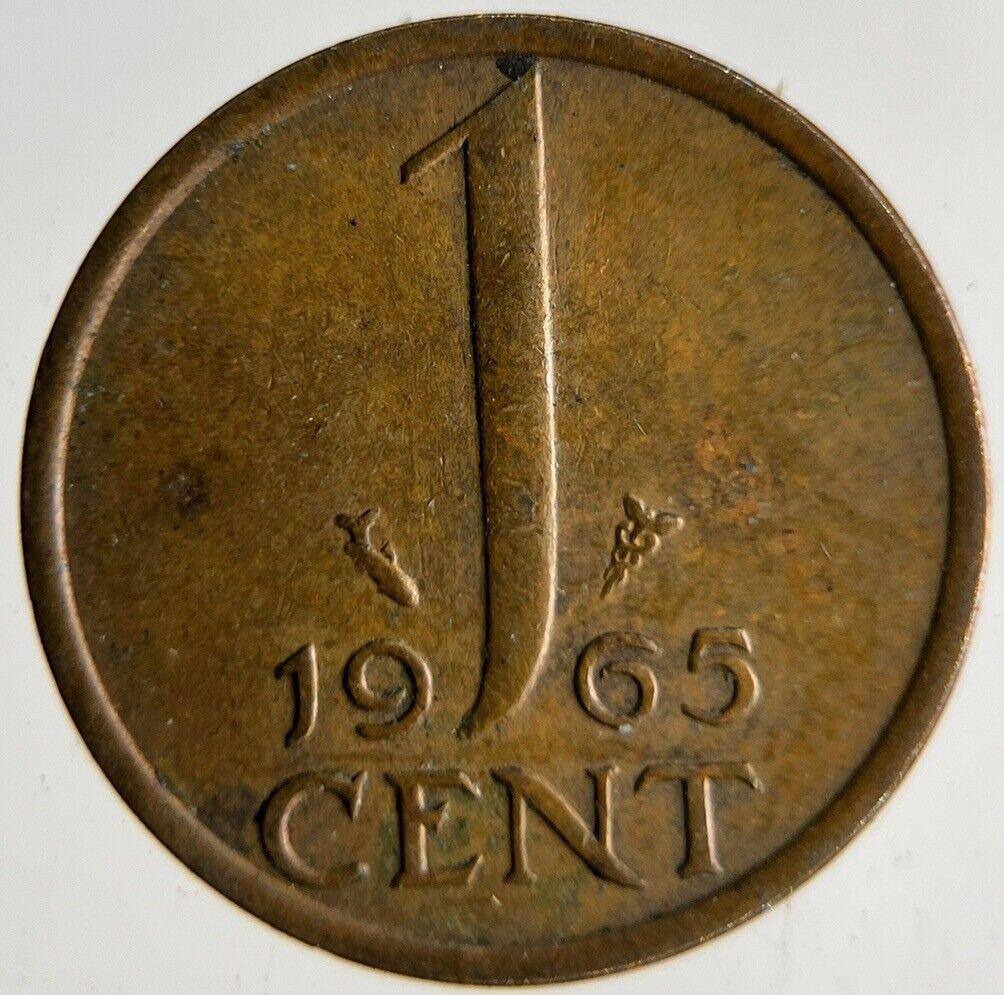 1965 Netherlands 1 Cent Coin | Fine Collectable Grade