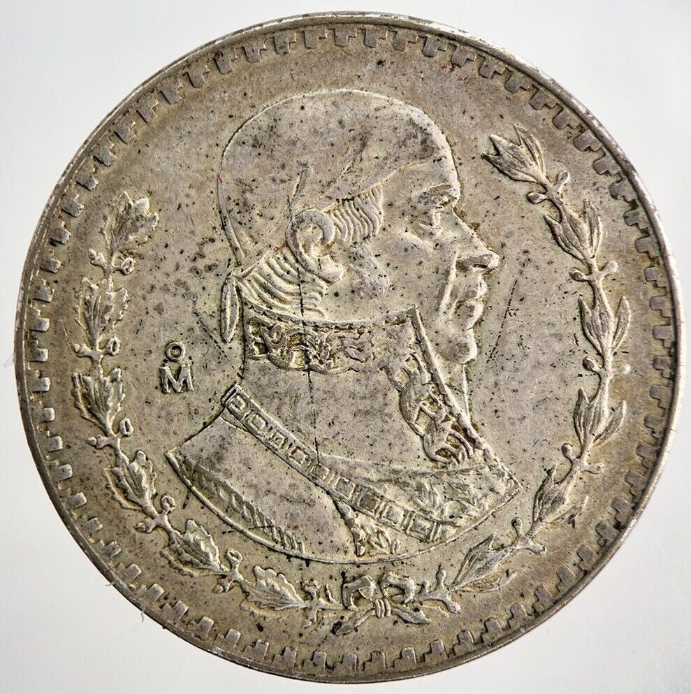 1965 Mexico Un 1 Peso Silver Coin | Very High Grade