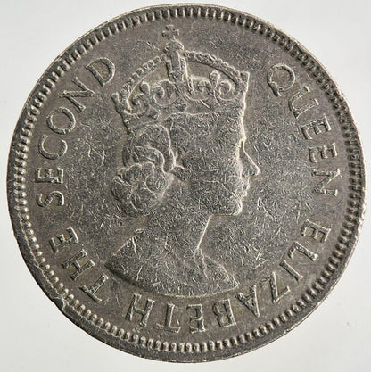 1965 Hong Kong 50 Cents Coin | Fine Collectable Grade