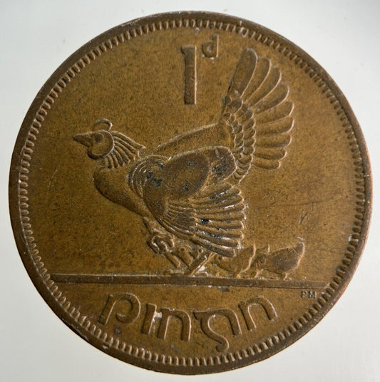 1965 Irish One Penny Coin | Fine Collectable Grade