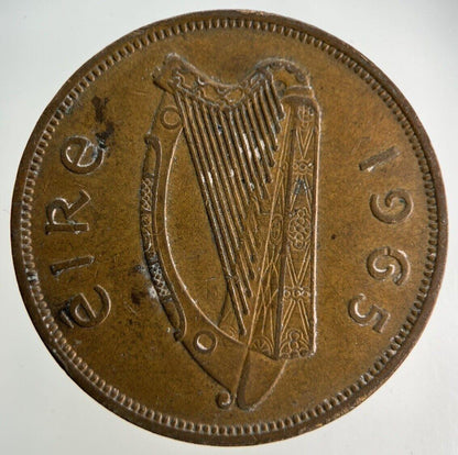 1965 Irish One Penny Coin | Fine Collectable Grade