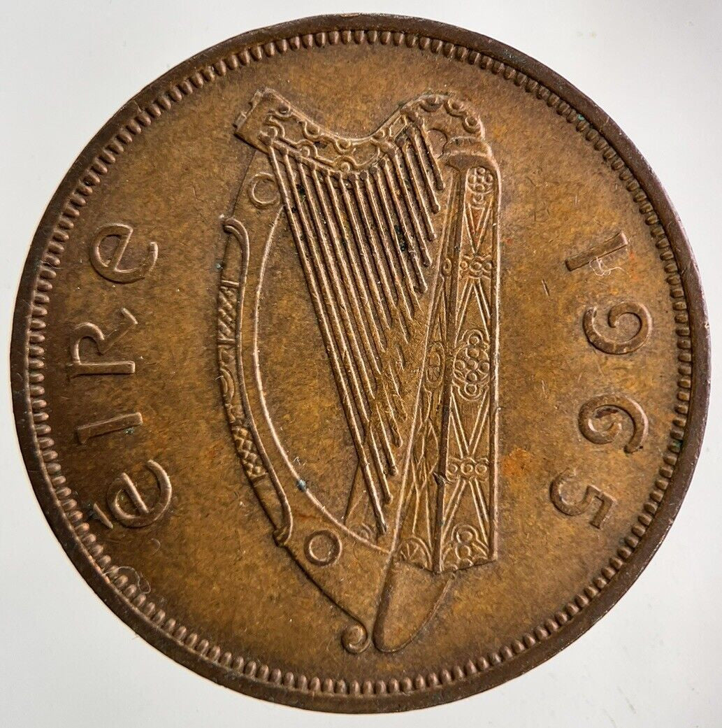 1965 Irish One Penny Coin | Fine Collectable Grade