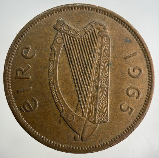1965 Irish One Penny Coin | Fine Collectable Grade